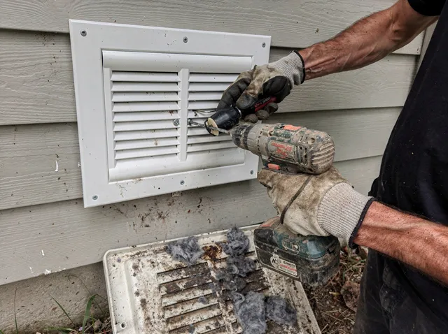 Dryer Vent Cover Replacement in Pooler