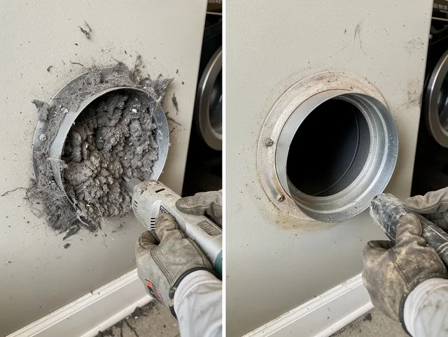 Professional clogged vent cleaning by Pooler Dryer Vent Cleaning in Pooler