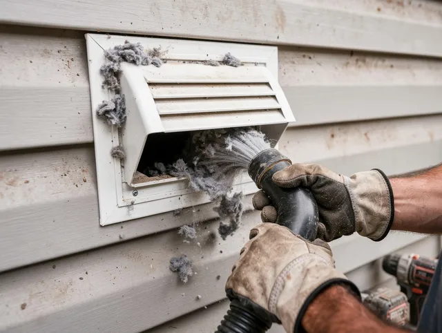 Professional dryer vent cleaning by Pooler Dryer Vent Cleaning in Pooler