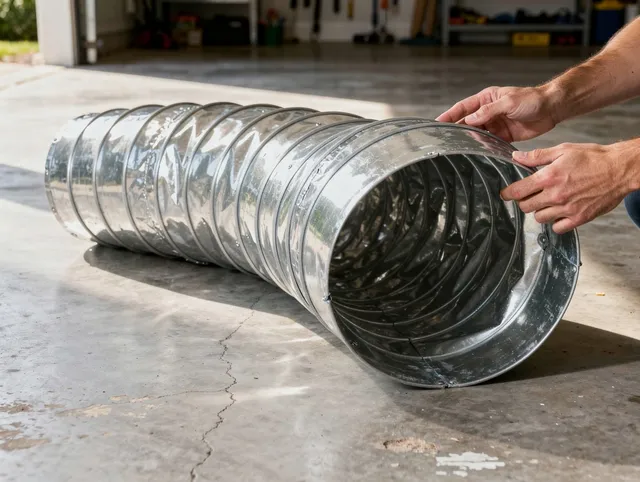 Pooler Dryer Vent Cleaning specialist using advanced equipment for thorough duct cleaning in Pooler