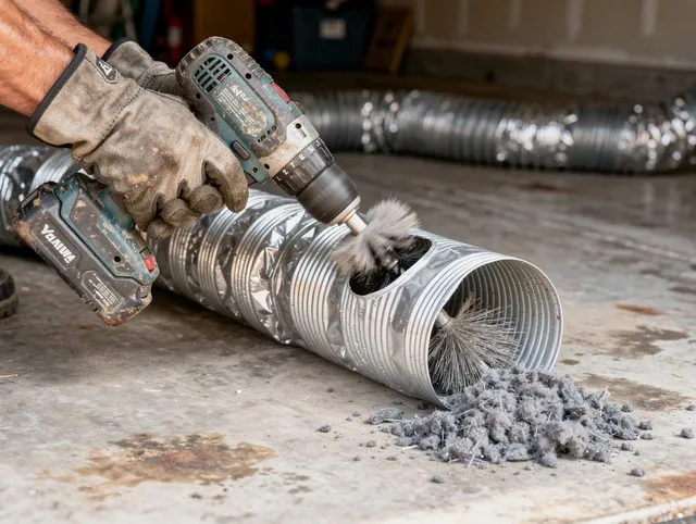 Professional duct cleaning by Pooler Dryer Vent Cleaning in Pooler