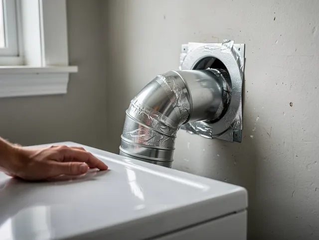 Pooler Dryer Vent Cleaning expert performing professional dryer vent repair and installation in Pooler